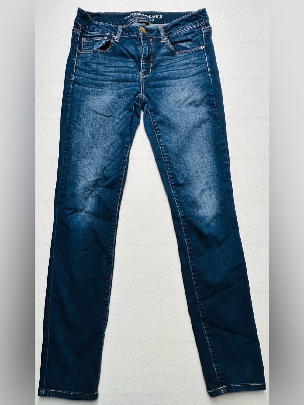 American Eagle AEO Super Stretch Skinny Jeans Dark Wash 30x30